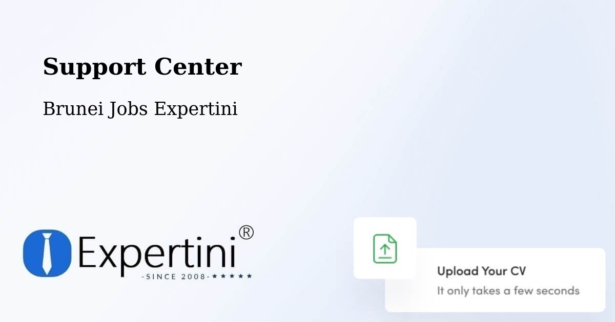 Support Services – Brunei - Brunei Jobs Expertini